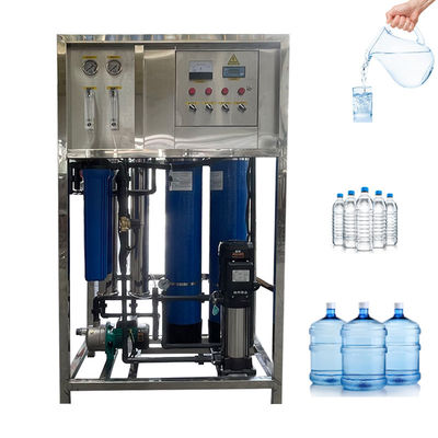 0.5 ton Sprzęt do oczyszczania wody przez odwrotną osmozę z systemem wstępnego oczyszczania