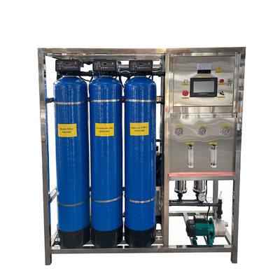 Fabryka 500LPH System filtracji oczyszczania wody przez odwrotną osmozę RO