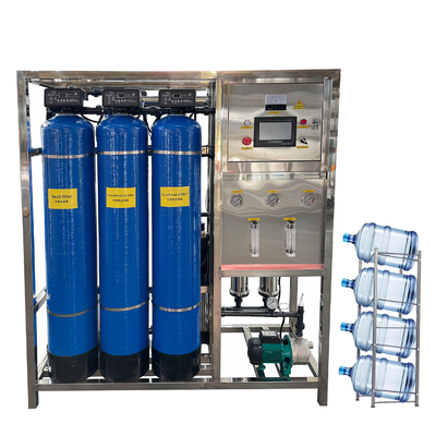 Gorąco sprzedawany system 500LPH RO System oczyszczania wody z pompą i instalacją filtracji wody przez odwrotną osmozę